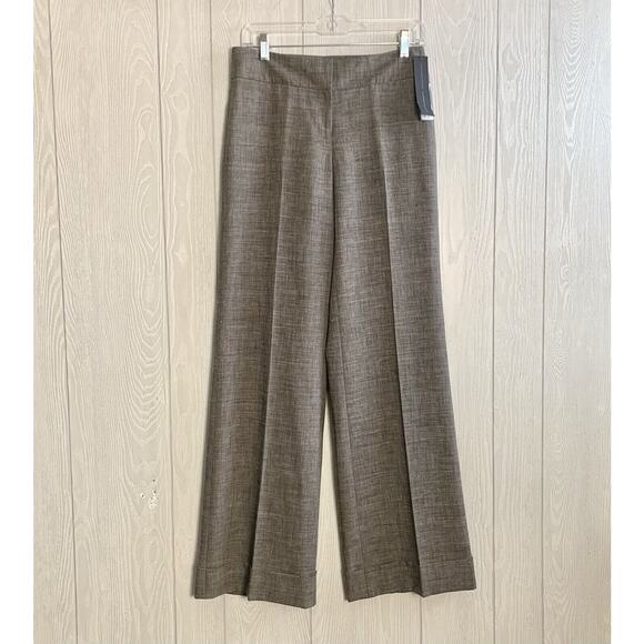 Classiques Entier Pants - Classiques Entier Brown Multi Lexington Avenue Fit Straight Pant 2 NWT